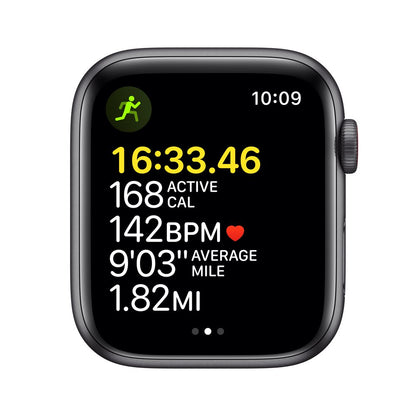 Apple Watch SE (1St Gen) GPS + Cellular 44Mm Space Gray Aluminum Case Midnight Sport Band - Regular with Family Set Up