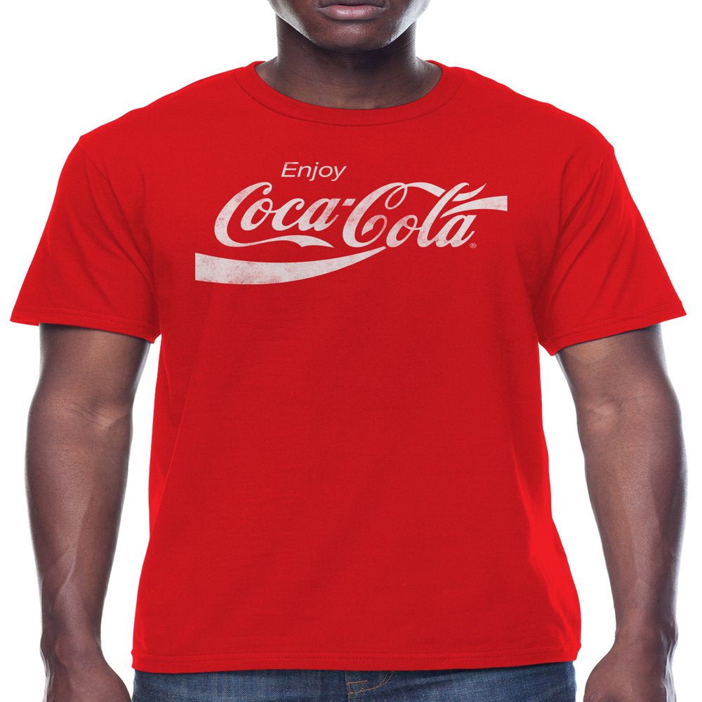 Coca Cola Coke Classic Men's and Big Men's Graphic T-shirt, (Mens or Mens Big & Tall)