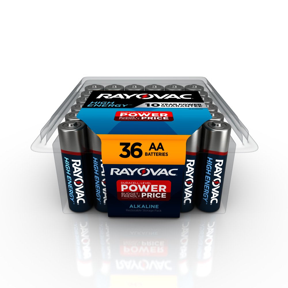 Rayovac High Energy AA Batteries & AAA Batteries, 1.5 V, 72 Pack Total