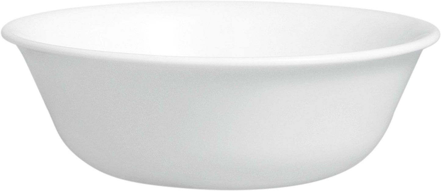 Corelle®- Winter Frost White, round 12-Piece Dinnerware Set