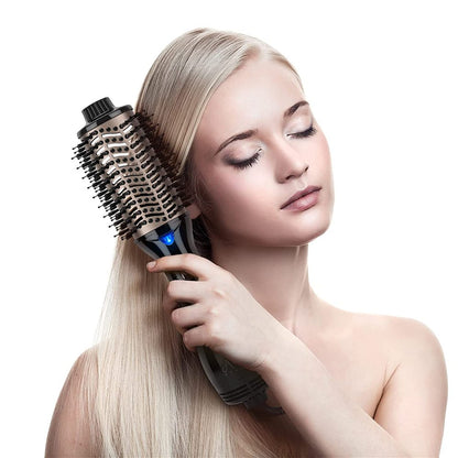 Hair Dryer Brush & Aima Beauty One-Step Volumizer Hot Air Brush, Black Blow Dryer Brush