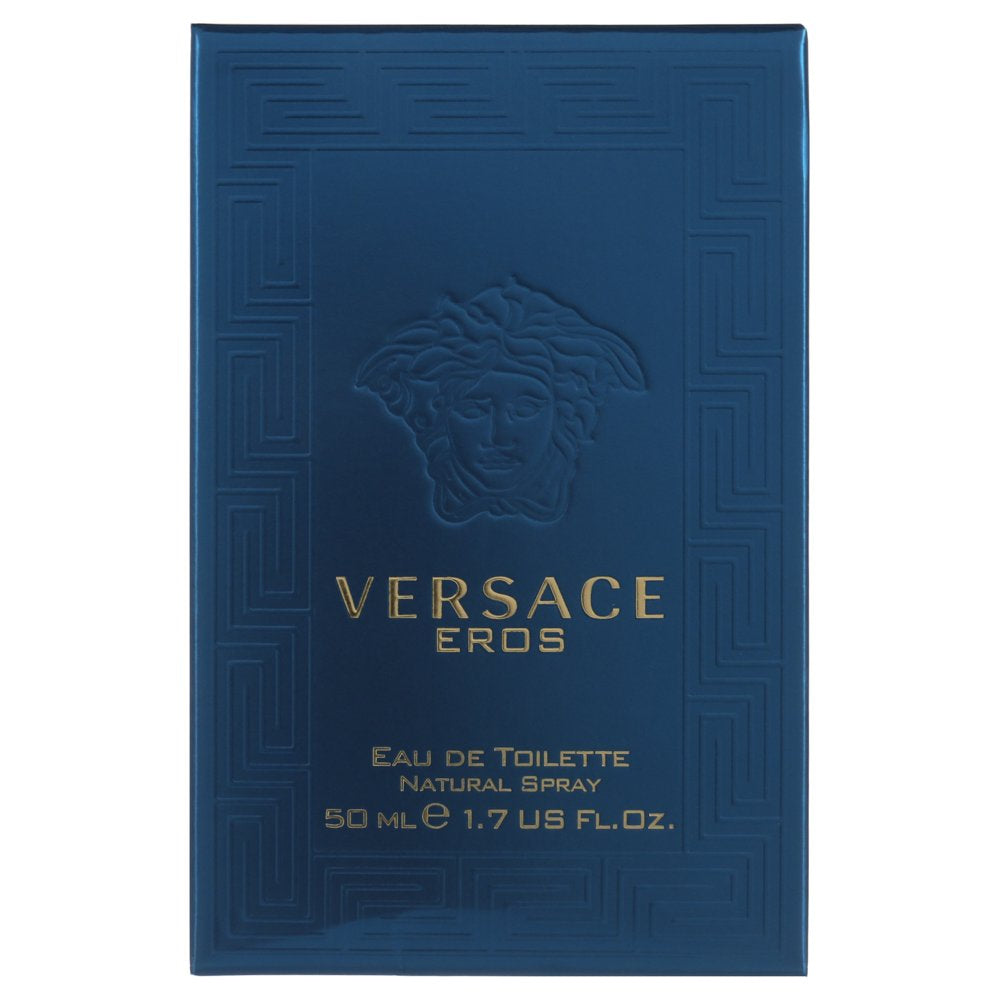 Versace Eros Eau De Toilette, Cologne for Men, 1.7 oz