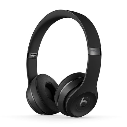 Beats Solo3 Wireless On-Ear Headphones with Apple W1 Headphone Chip - Black