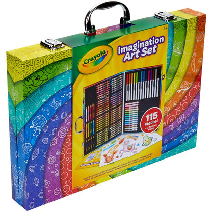 Crayola Imagination Art Coloring Set, Beginner Child, 115 Pieces