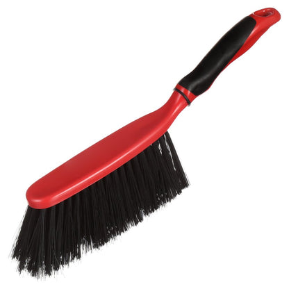 Great Value Dust Broom & Pan, Red