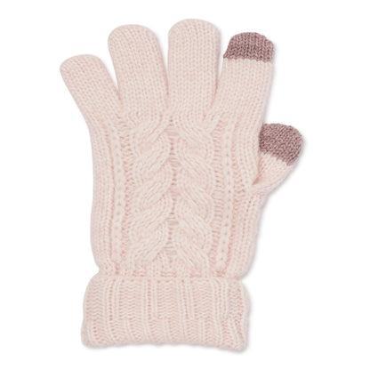 Time and Tru Women's Cable Knit Gloves