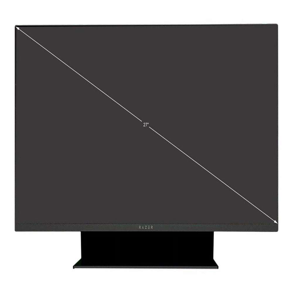 Razer 27" 165 Hz IPS WQHD Gaming Monitor FreeSync Premium & G-Sync Compatible 2560 x 1440 (2K) HDMI, DisplayPort, USB RZ39-03500100-R3U1