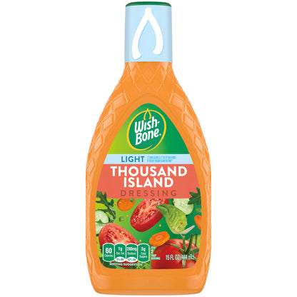 Wish-Bone Light Thousand Island Salad Dressing, 15 FL OZ