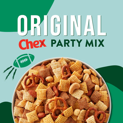 Chex Corn Gluten Free Breakfast Cereal, Made with Whole Grain, Homemade Chex Mix ingredient, Family Size, 18 OZ