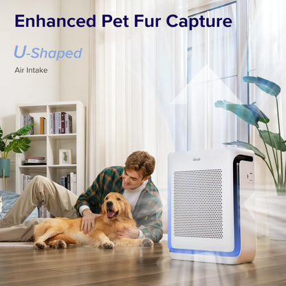 LEVOIT Air Purifiers for Home Large Room Up to 1900 Ft² in 1 Hr with Washable Filters, Air Quality Monitor, Smart WiFi, HEPA Filter Captures Allergies, Pet Hair, Smoke, Pollen in Bedroom, Vital 200S