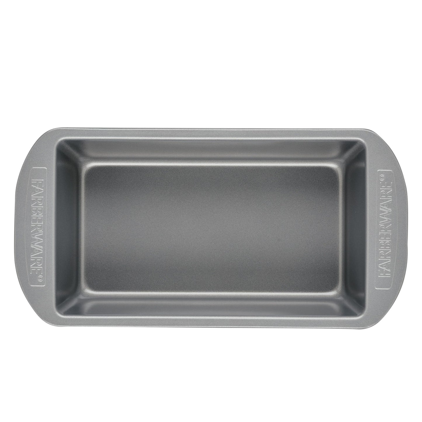 Farberware Bakeware Meatloaf/Nonstick Baking Loaf Pan Set, Two 9-Inch x 5-Inch, Gray