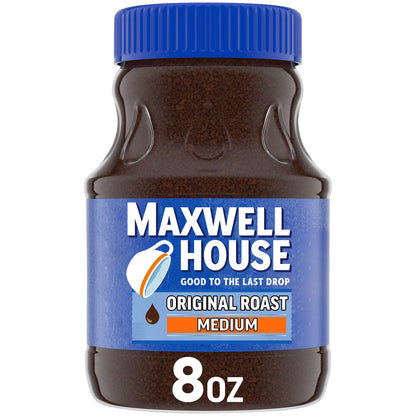 Maxwell House The Original Roast Instant Coffee (8 oz Jar)