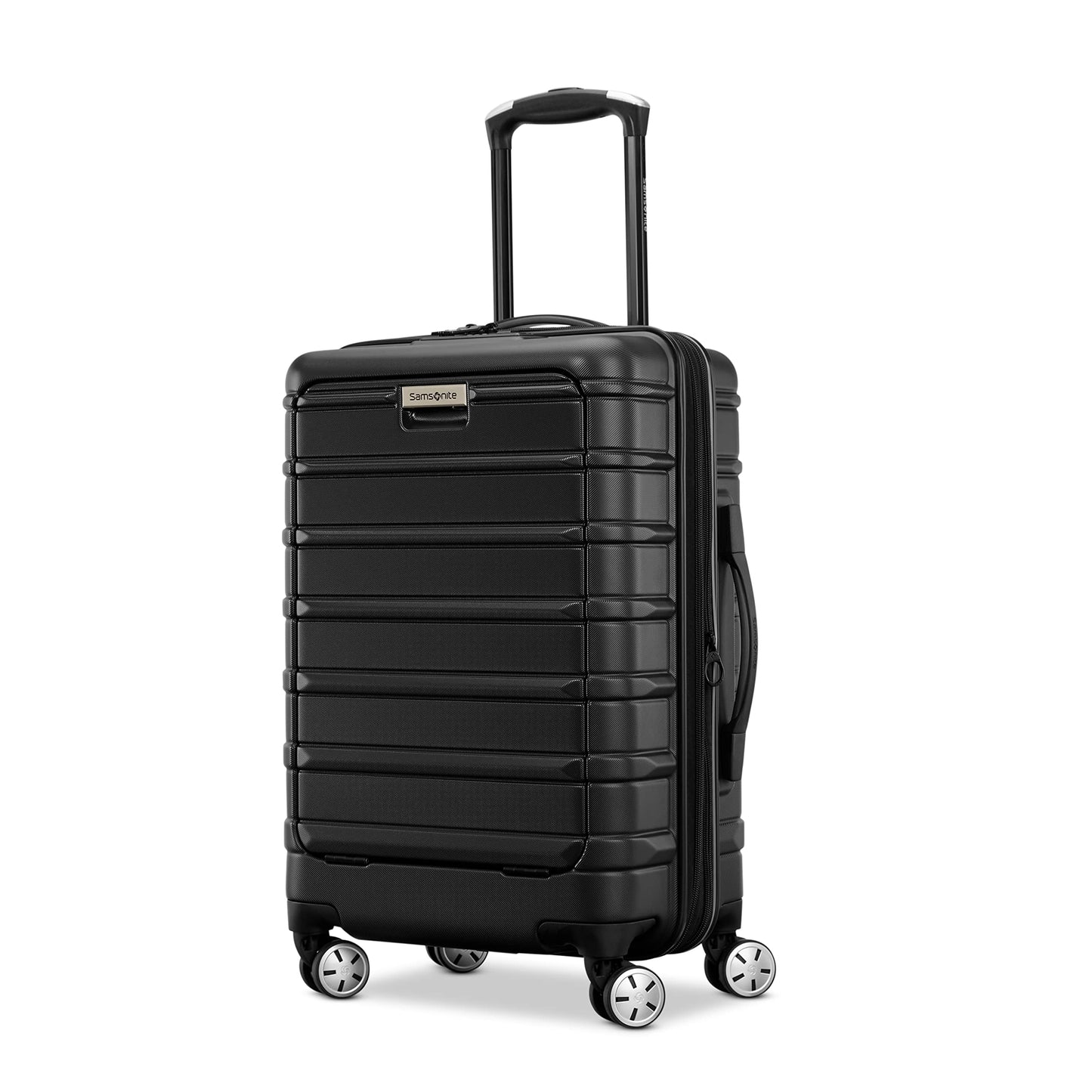 Samsonite Omni 2 PRO Hardside Expandable Luggage with Spinners | Midnight Black | Carry-on