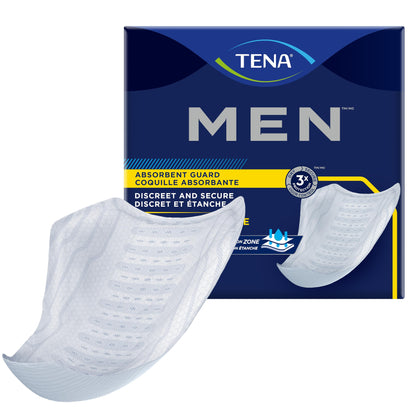 TENA Incontinence Guards for Men, Moderate Absorbency - 144 Count