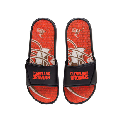 FOCO Atlanta Falcons NFL Mens Wordmark Gel Slides - M