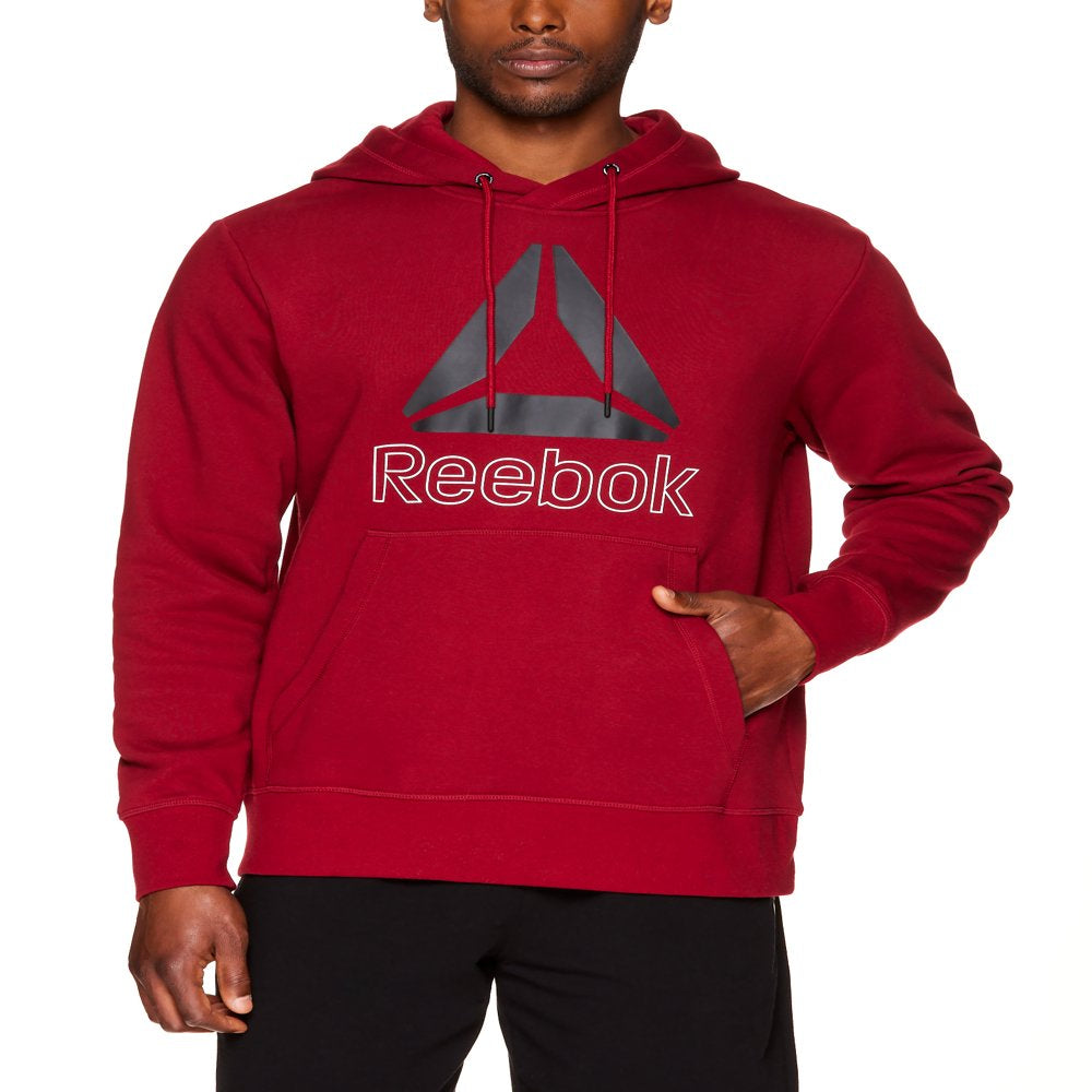 Reebok Men's and Big Men's Active Fleece Hoodie, up to Sizes 3XL