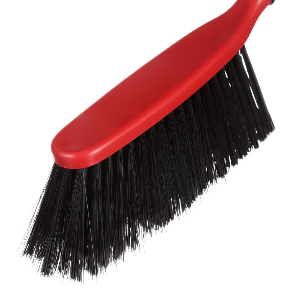 Great Value Dust Broom & Pan, Red