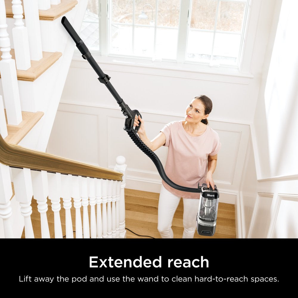 Shark® Rotator® Lift-Away® Upright Vacuum with DuoClean® PowerFins® and Self-Cleaning Brushroll, LA500WM