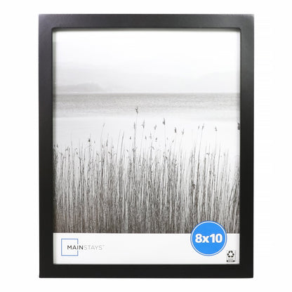 Mainstays 8x10 Linear Gallery Wall Picture Frame, Black, Set of 6