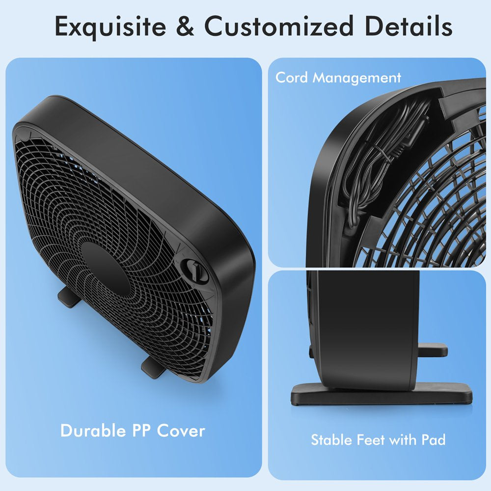 Costway 20'' Black Box Fan