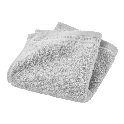 Hotel Style 6-Piece Egyptian Cotton Bath Towel Set, Platinum Silver