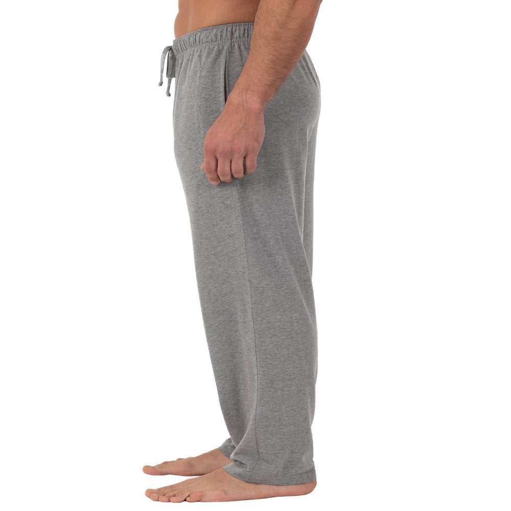 Fruit of the Loom Men's and Big Men's Jersey Knit Pajama Pants, Sizes S-6XL