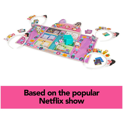 Gabby’s Dollhouse, Meow-mazing Board Game, for Kids Ages 4 and up