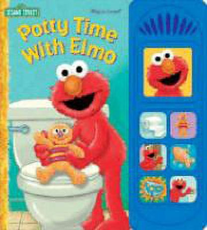 Sesame Street - Potty Time with Elmo - Potty Training Sound Book - PI Kids