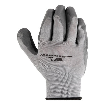 Wells Lamont Men's Large Dipped Nitrile Glove, 5 Pack, L