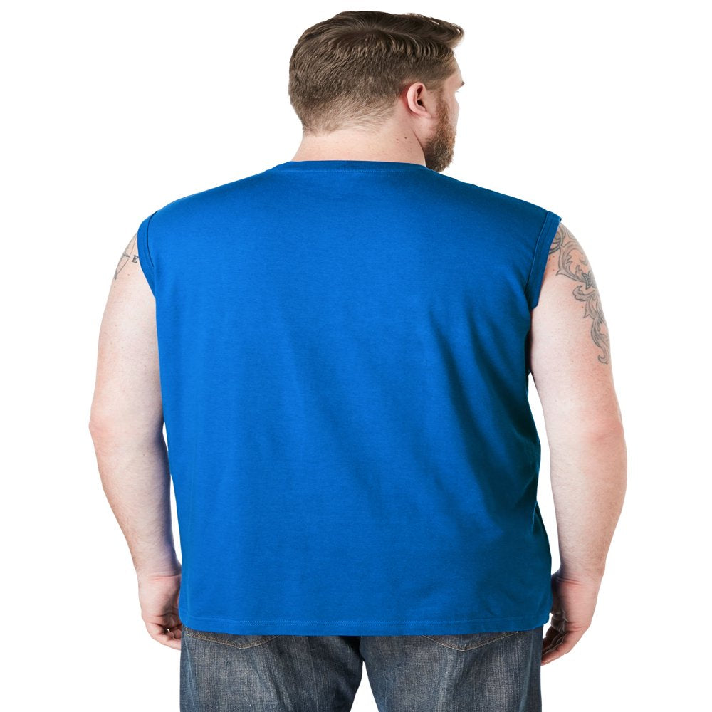 Kingsize Men's Big & Tall Shrink-Less™ Lightweight Muscle T-Shirt