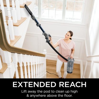 Shark® Vertex Duoclean® Powerfin Upright Vacuum Powered Lift-Away®, Self-Cleaning Brushroll