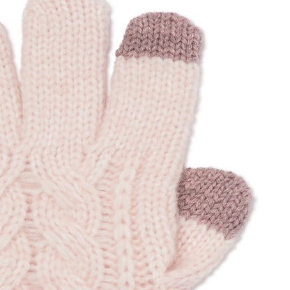 Time and Tru Women's Cable Knit Gloves