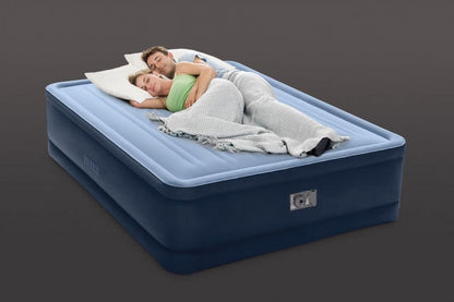 Intex 20" Queen Premaire Series Robust Comfort Airbed with Built-In Electric Pump - Exclusive