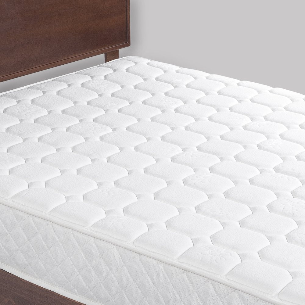 Zinus 8" Quilted Hybrid of Comfort Foam and Pocket Spring Mattress, Full