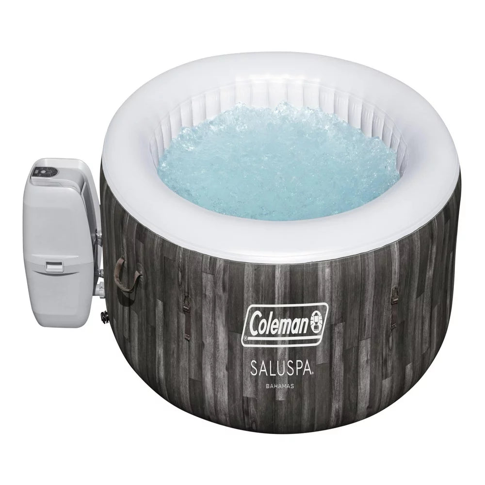 Coleman 71" x 26" Bahamas AirJet Spa Outdoor 177 gal. Inflatable Hot Tub, Max Temperature of 104˚F