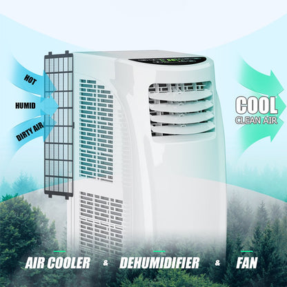 Costway 8000BTU Air Conditioner & Dehumidifier Portable Air Conditioner 5500 BTU (8000BTU ASHRAE)