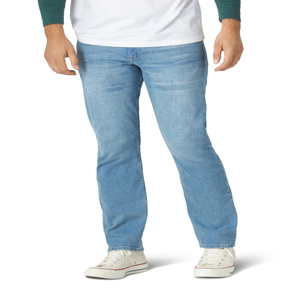 Wrangler Men's and Big Men's Relaxed Fit Jeans with Flex