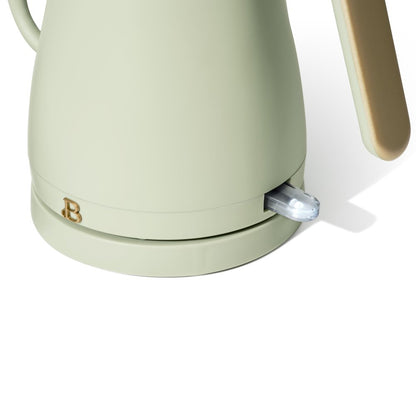 1.0L Electric Gooseneck Kettle, Sage Green by Drew Barrymore