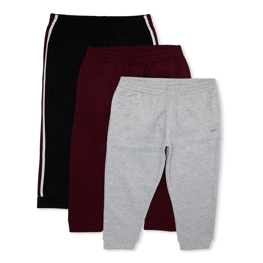 Hind Boys Activewear Joggers, 3-Pack, Sizes 4-16