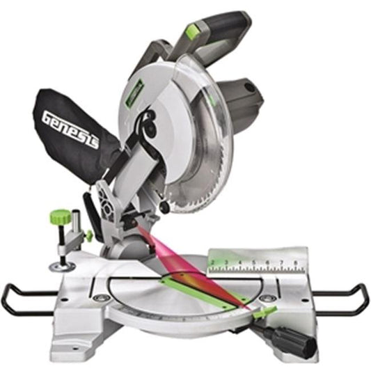 10-Inch 15-Amp Compound Miter Saw with Laser, GMS1015LC