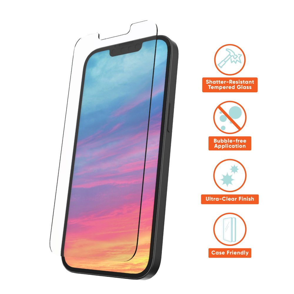 onn. Glass Screen Protector for iPhone 14