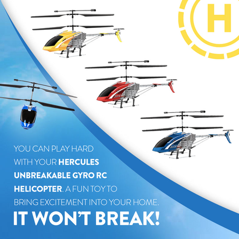 Hercules Unbreakable 3.5CH RC Helicopter (Color May Vary)