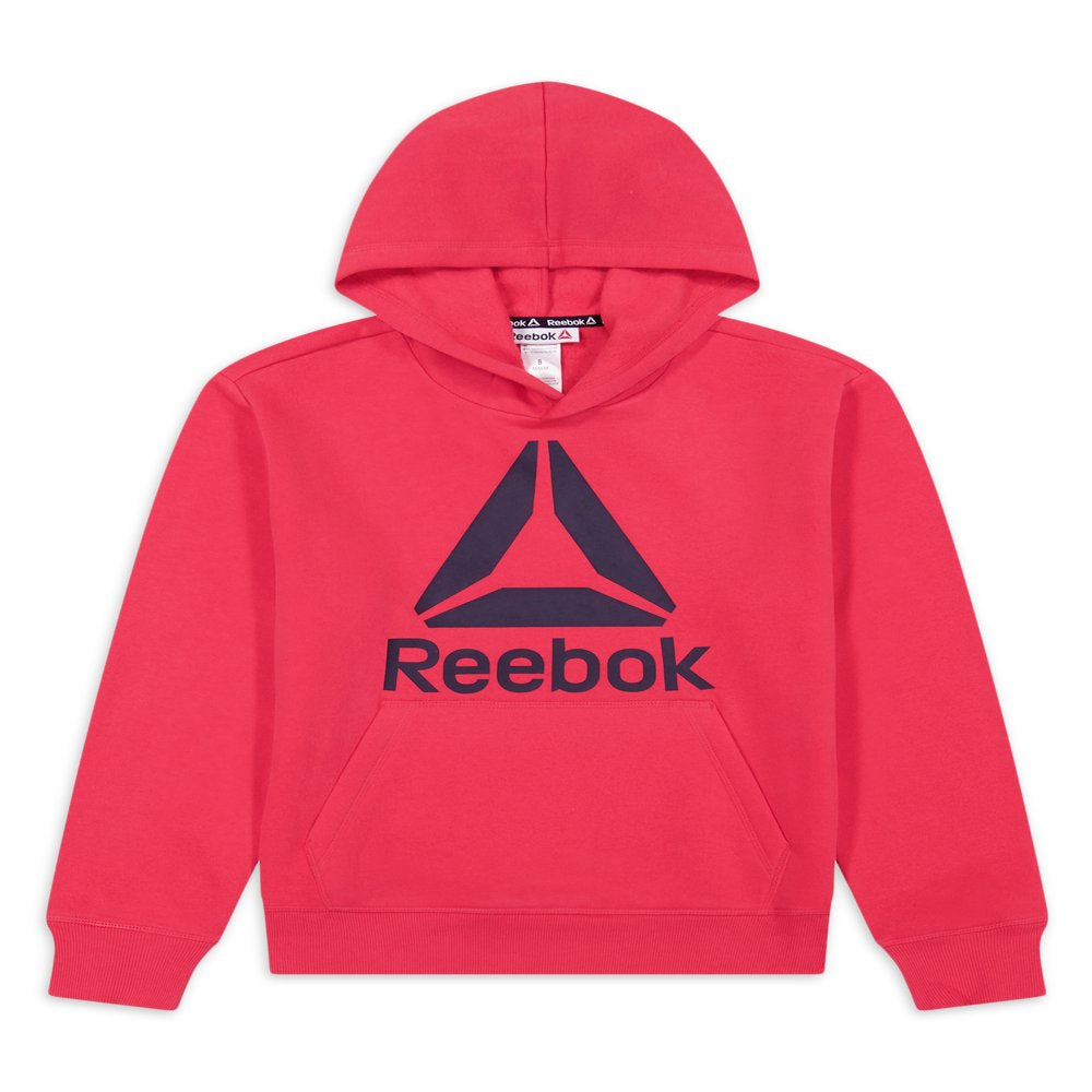 Reebok Unisex Kids’ Delta Fleece Hoodie, Sizes 4-18