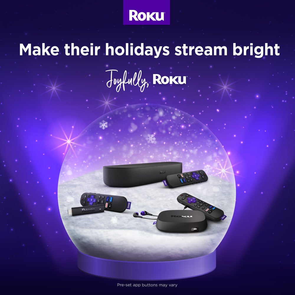 Roku Ultra LT Streaming Device 4K/HDR/Dolby Vision/Dual-Band Wi-Fi® with Roku Voice Remote and HDMI Cable