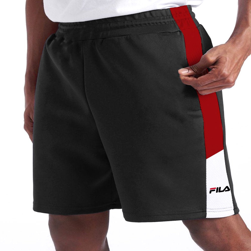 Fila Men's Big & Tall Fleece Colorblock Shorts, Sizes 1X-6XL