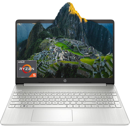 HP 15.6" HD Busienss Laptop, AMD Ryzen 5 5500U(Beats i7-1165G7), 16GB RAM, 1TB SSD, AMD Radeon Graphics, Webcam, USB-A&C, Wi-Fi, Fast Charge, Thin & Portable, Windows 11 Home, Cefesfy USB Hub