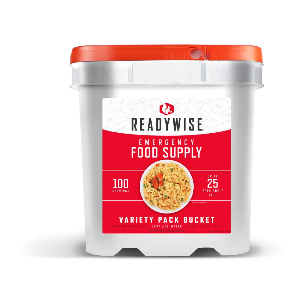 ReadyWise 100 Serving Emergency Food Supply