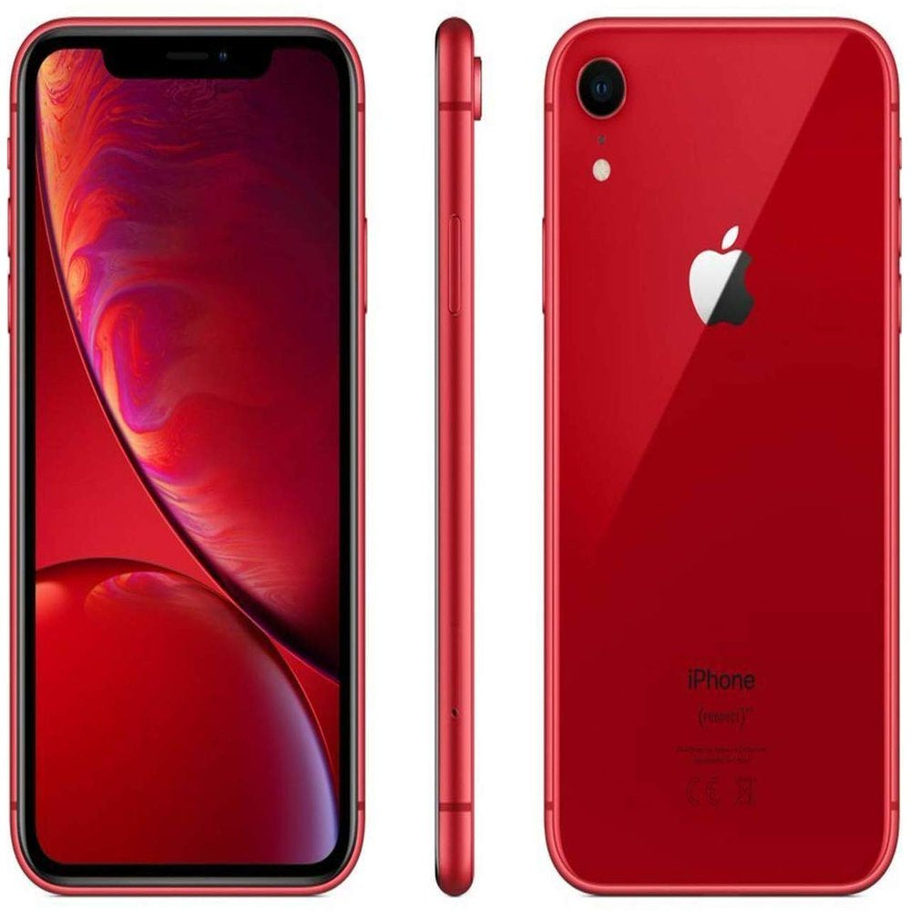 Restored Apple iPhone XR 256GB Red Fully Unlocked Smartphone (Refurbished)