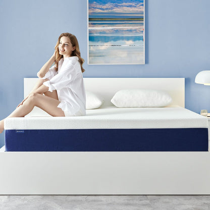 Full Size Mattress Molblly 12" Medium Plush Mattress Gel Memory Foam Support Bed-In-A-Box