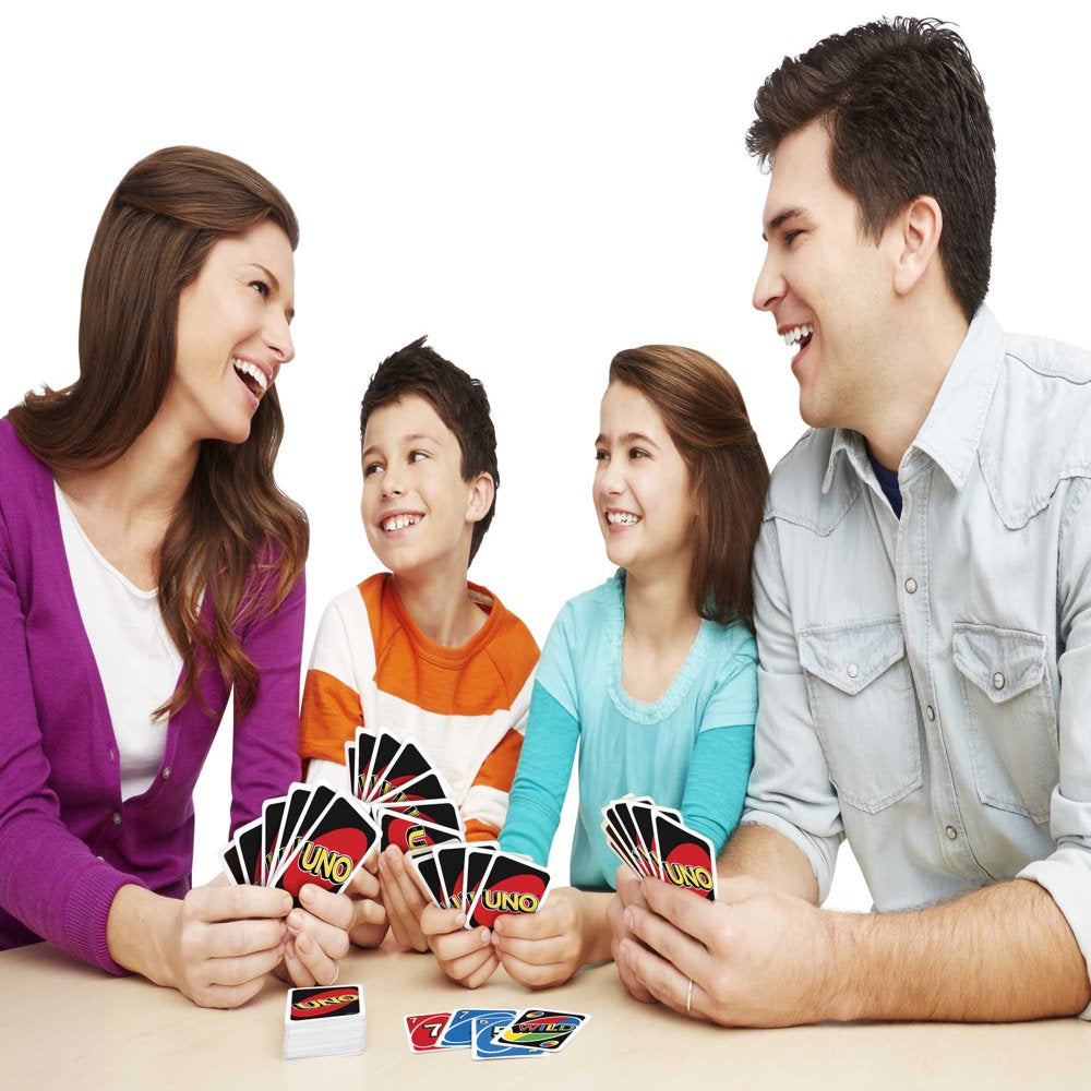 UNO Card Game for Kids, Adults & Game Night, Original Game of Matching Colors & Numbers